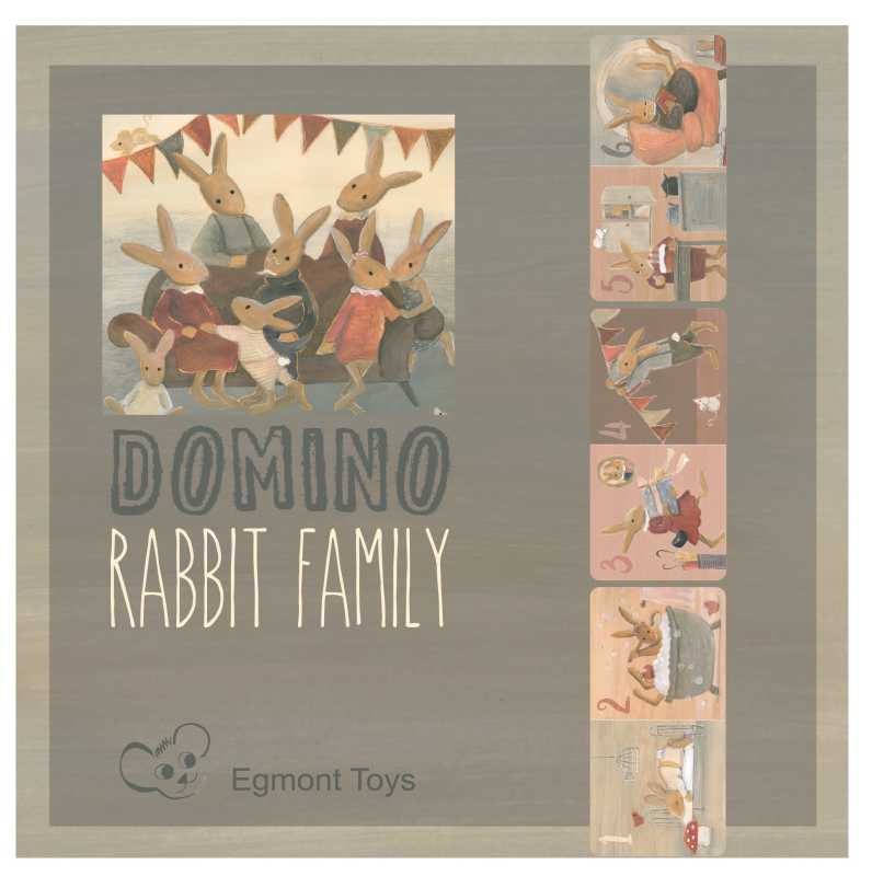 Domino Hasenfamilie